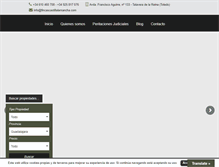 Tablet Screenshot of fincascastillalamancha.com